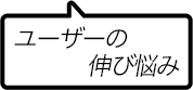 ユーザーの伸び悩み